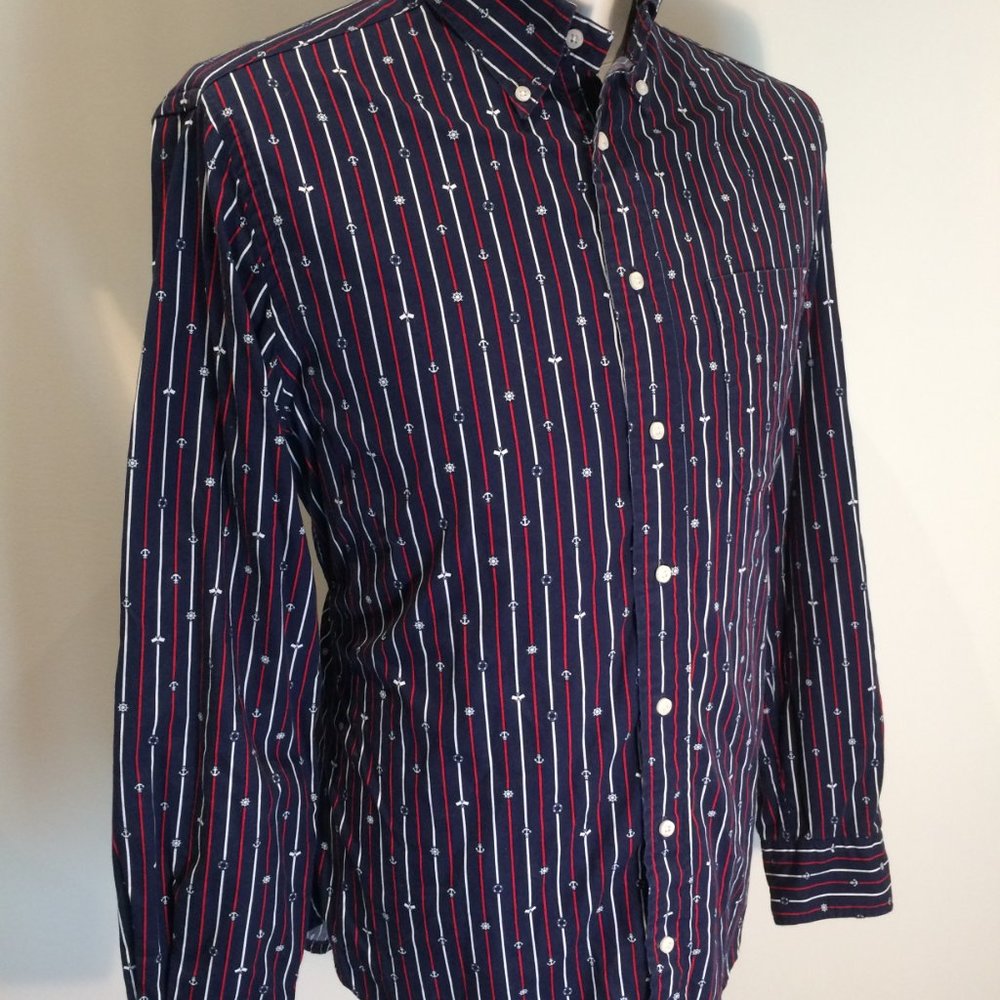 Gitman Brothers Vintage Large Sailing Theme Shirt